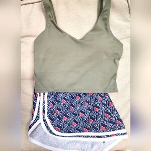 CHAMPION SHORTS MEDIUM WITH SPORTS BRA B CUP